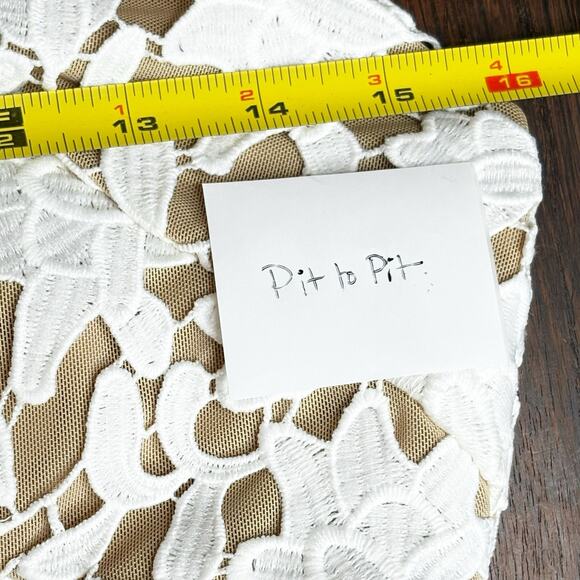 Self-Portrait NWT Azaelea Sleeveless Lace Midi-Dress Size 8 UK 4 US - Picture 7 of 9